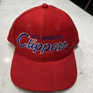 Vintage Los Angeles Clippers Twill Sports Specialties Snapback Hat NBA RARE